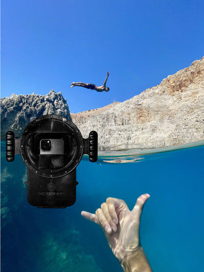DOMEMARE™ Smartphone Dome Port | Unterwassergehäuse