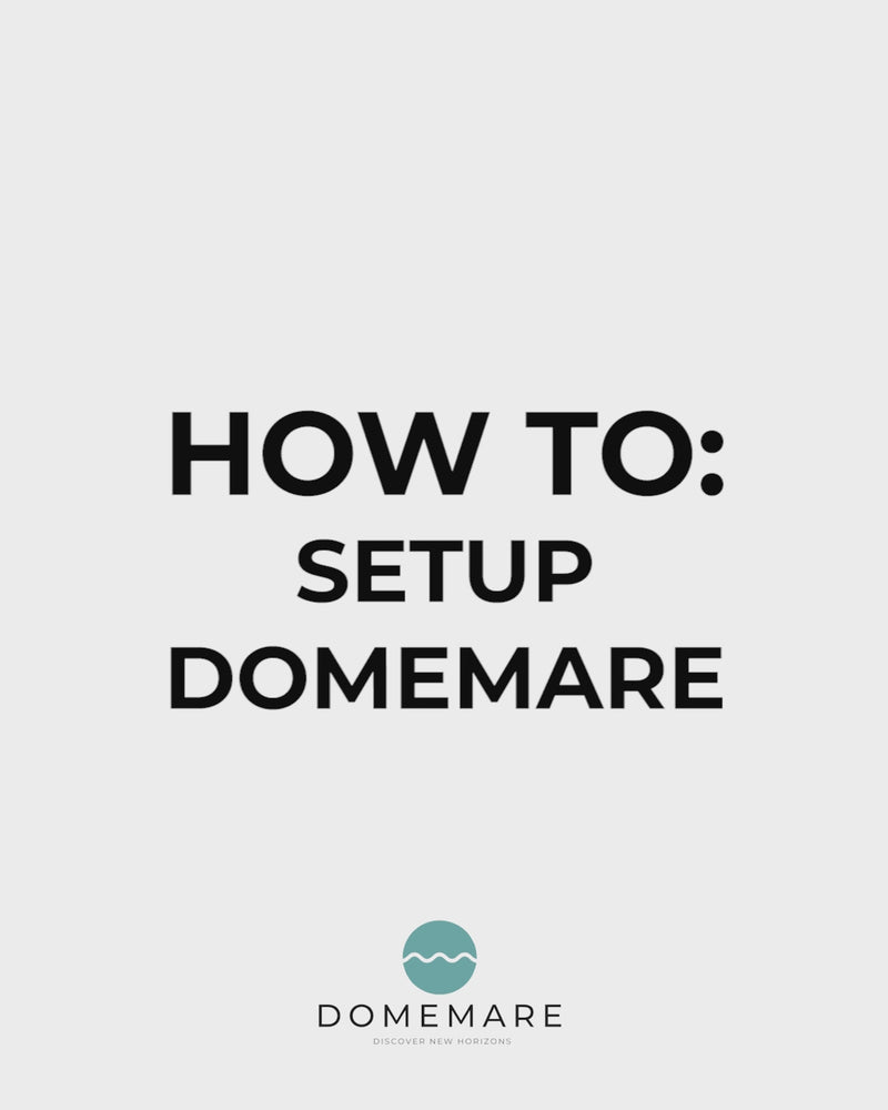 Domemare Setup Tutorial. Quick Guide on how to get started with the domemare smartphone housing.