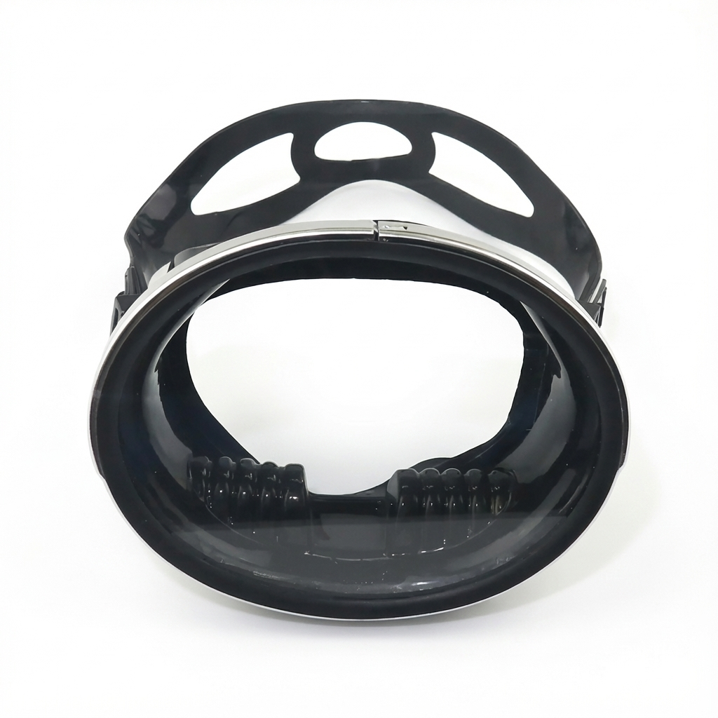 Maschera subacquea stile vintage (vista panoramica) | di Domemare™